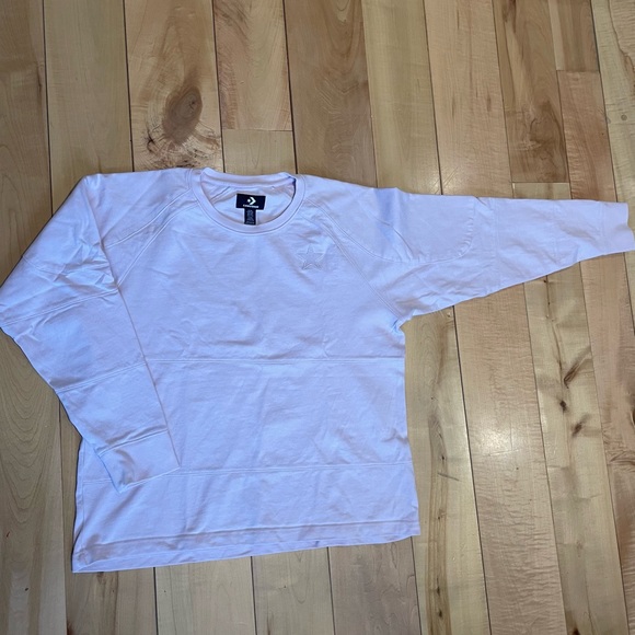 Converse sweatshirt, size M/L., pale pink in colour. - Picture 3 of 4